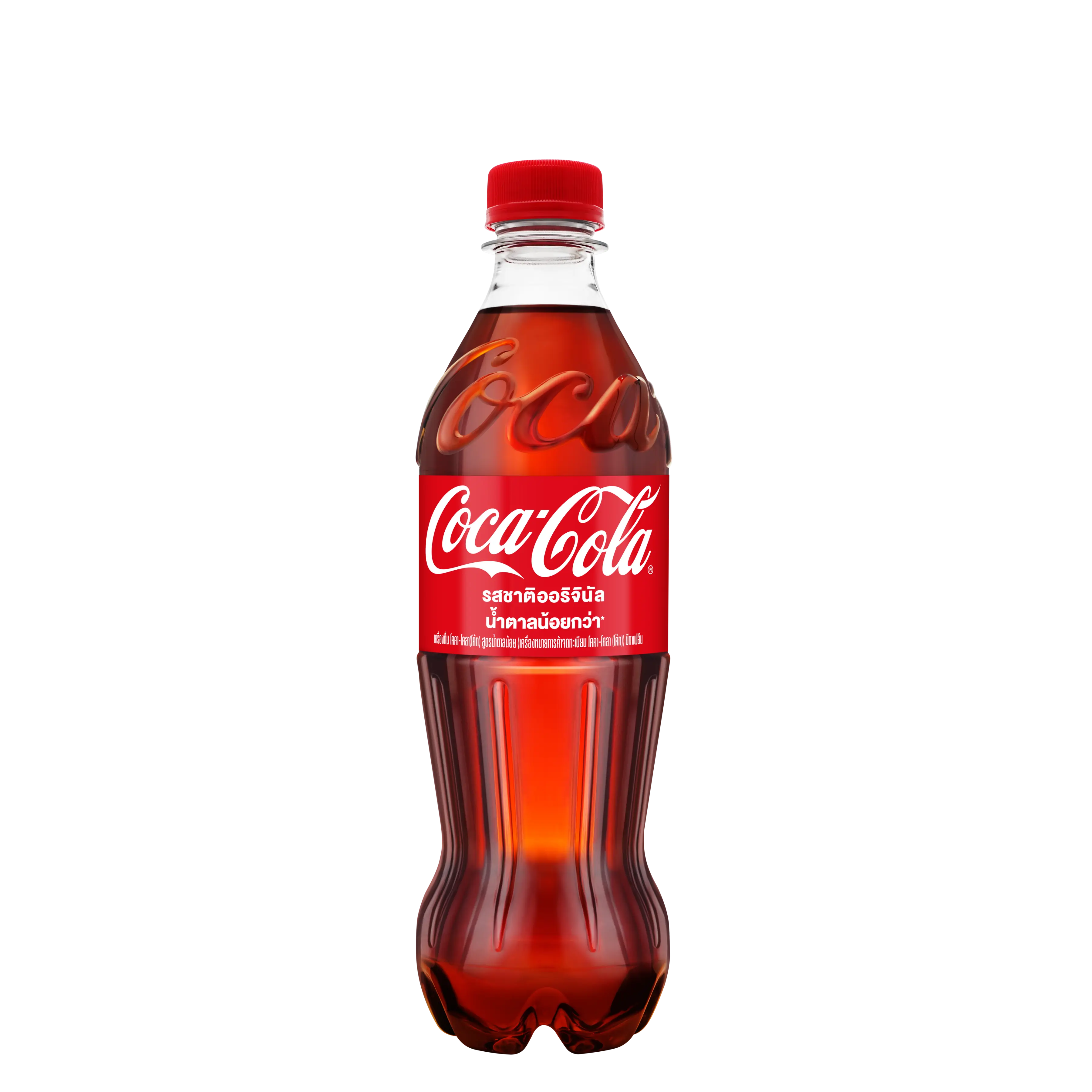 โค้ก รสชาติออริจินัล น้ำตาลน้อยกว่า | ThaiNamthip Coca-Cola